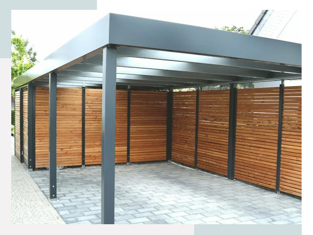 Навесы для парковки в Вязьме