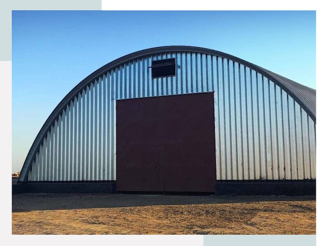Арочные ангары в Вязьме