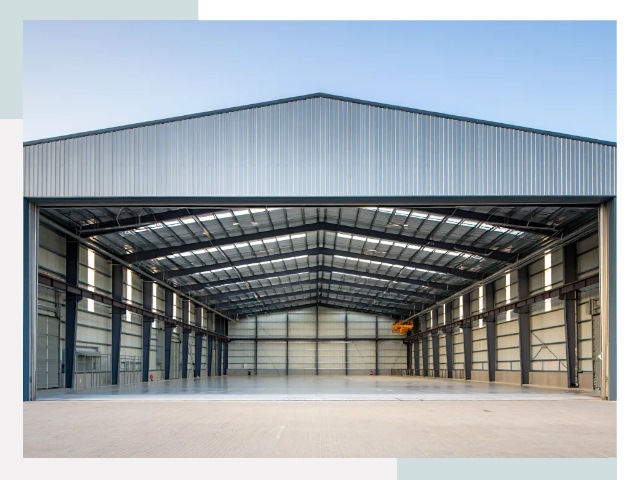 Большие ангары в Вязьме