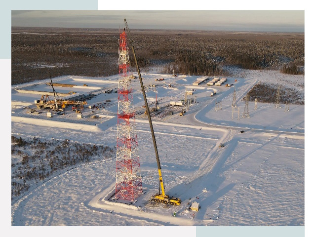 Мачты связи в Вязьме