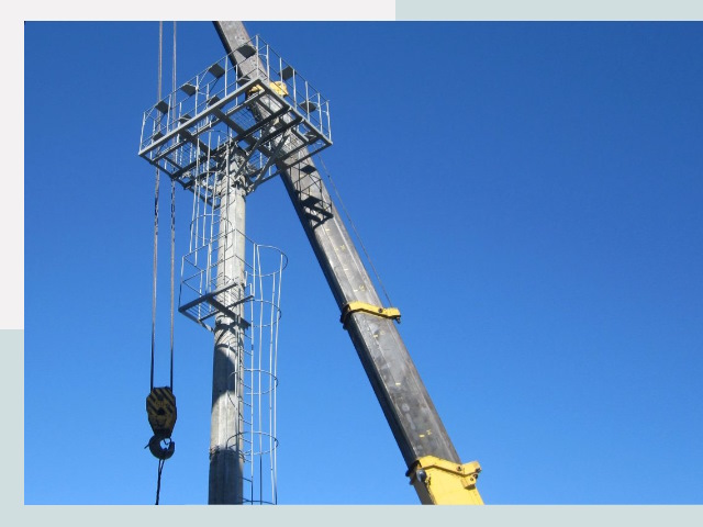 Монтаж осветительных мачт в Вязьма от 617 руб.