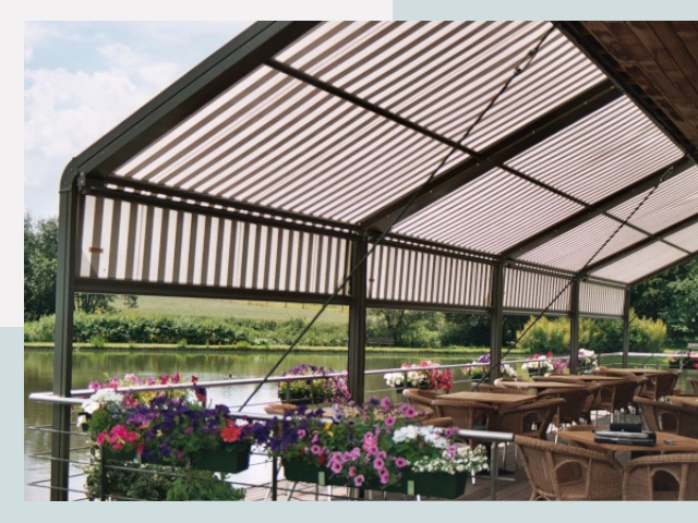 Элегантные навесы для кафе от 617 руб в Вязьма