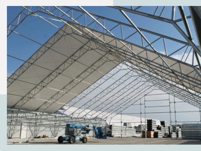 Каркасно-тентовые сооружения от СтальСтрой-Взь по цене 617 руб.