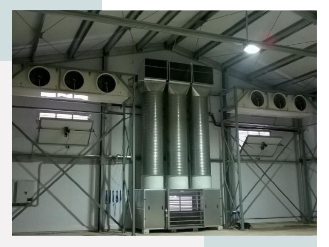 Инженерные системы для ангаров в Вязьме