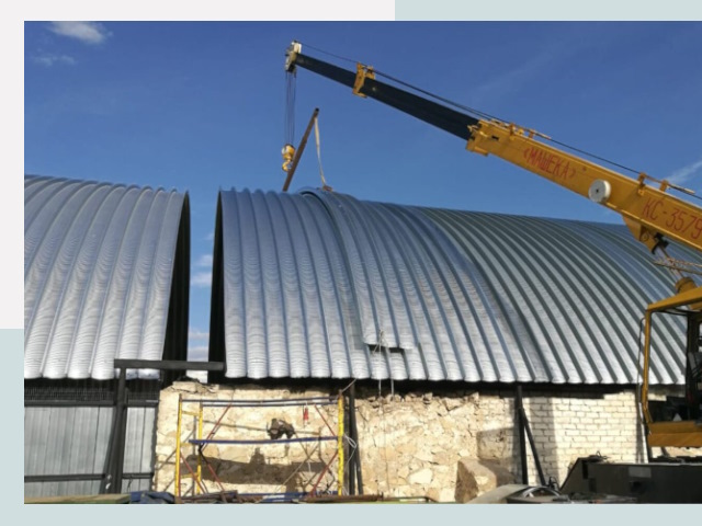 Реконструкция ангаров в Вязьме от 617 руб.