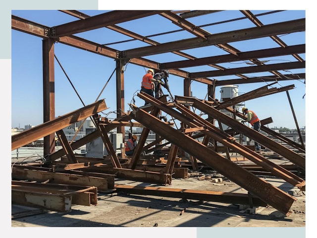 Демонтаж металлоконструкций в Вязьме от 617 руб.