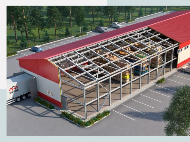 Проектирование ангаров в Вязьме от 617 руб.