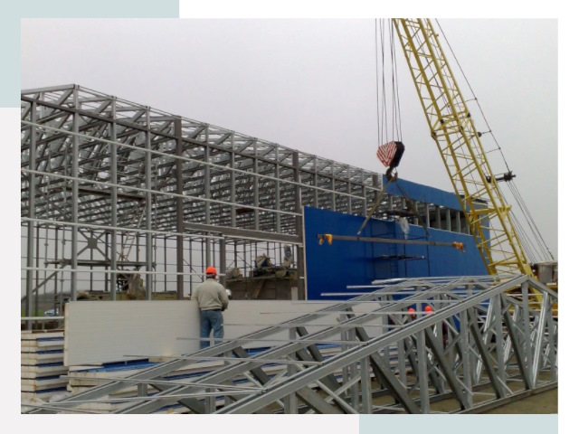 Монтаж ангаров в Вязьме