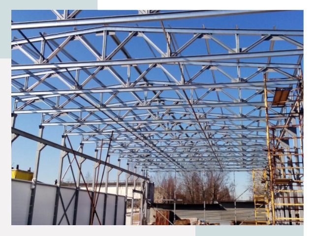 Металлокаркасы для складов в Вязьме